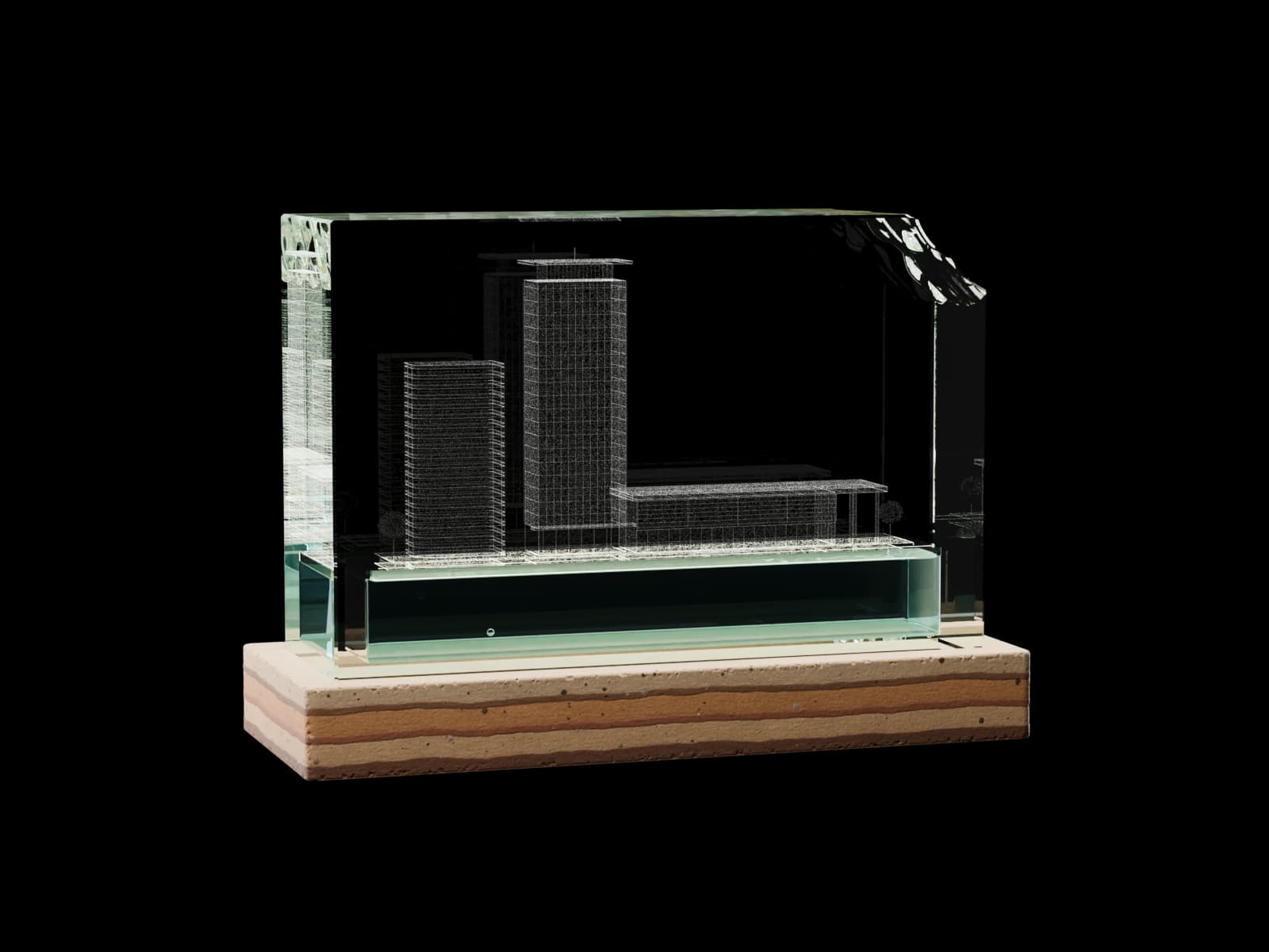 Kshitij Trophy - Nakoda Atelier, cut out on the Nakoda AI Art Gallery world colour